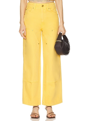 Ulla Johnson The Olympia Wide Leg in Yellow. Size 29, 30, 31, 32.
