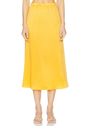 SABLYN Hedy Skirt in Orange. Size L, S, XS.