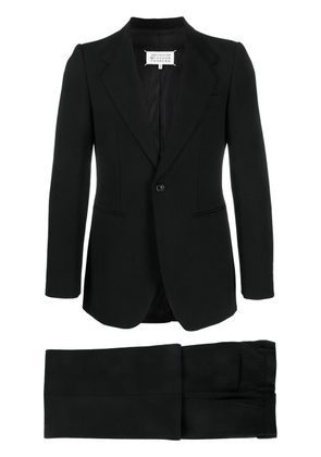 Maison Margiela single-breasted wool suit - Black