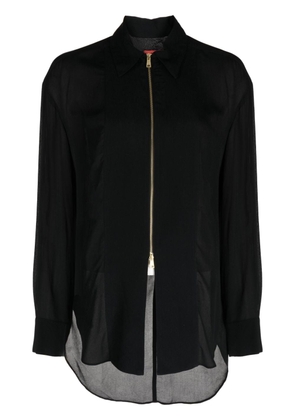 MANNING CARTELL Hit Play zip-up blouse - Black