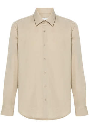 SANDRO poplin cotton shirt - Neutrals