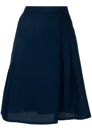 SPORT b. by agnès b. high-waisted A-line skirt - Blue
