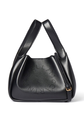 Stella McCartney Stella Logo faux-leather tote bag - Black
