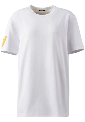 Hogan logo-appliqué cotton T-shirt - White