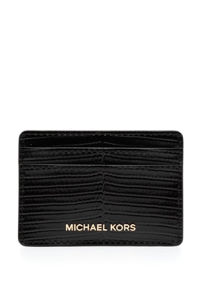 Michael Kors Jet Set leather cardholder - Black