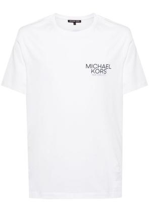 Michael Kors logo-print cotton T-shirt - White