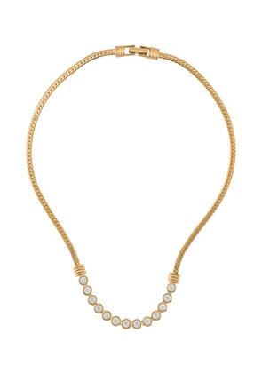 Susan Caplan Vintage 1980s Swarovski necklace - Gold