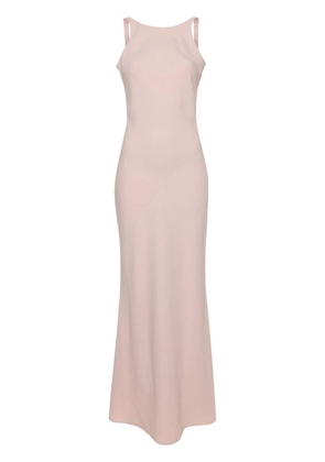 DRHOPE sleeveless crepe maxi dress - Pink