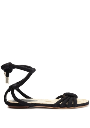 Alexandre Birman Vicky Rope espadrille sandals - Black
