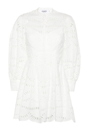 Charo Ruiz Ibiza Franca broderie-anglaise mini dress - White