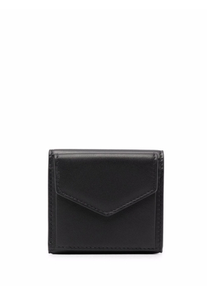 Maison Margiela signature four-stitch foldover wallet - Black
