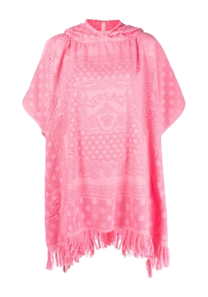 Versace Butterflies terry-cloth cover-up - Pink