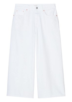 Closed Lyna mid-rise wide-leg jeans - White