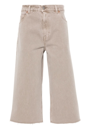 OUR LEGACY wide-leg cropped trousers - Neutrals