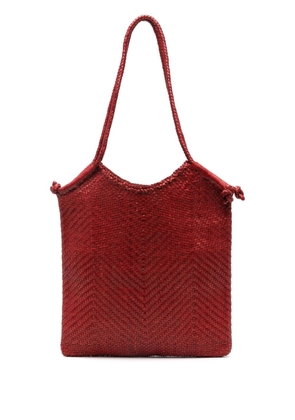 DRAGON DIFFUSION Minga leather tote bag - Red
