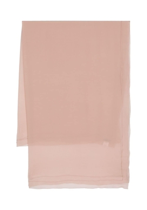 Faliero Sarti sheer silk scarf - Pink