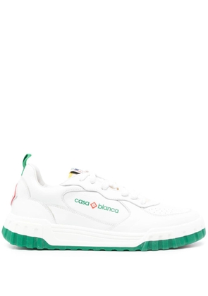 Casablanca Court leather sneakers - White