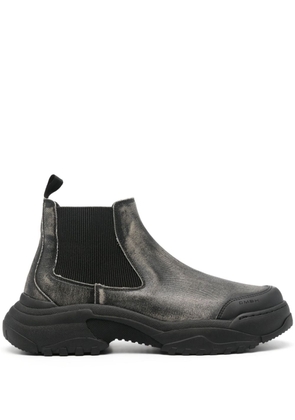 GmbH stonewashed chelsea boots - Black
