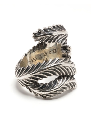 Yohji Yamamoto silver feather ring