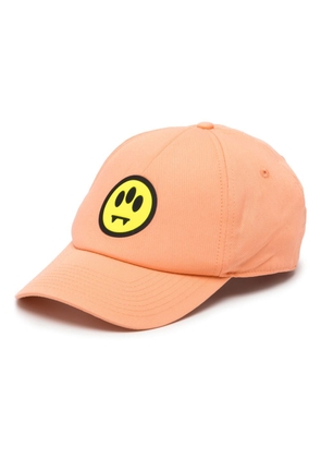 BARROW logo-embroidered cotton baseball cap - Orange
