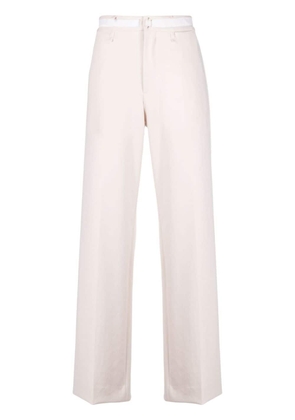 MM6 Maison Margiela Deconstructed tailored trousers - Pink