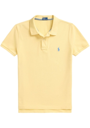 Polo Ralph Lauren Polo Pony-embroidered polo shirt - Yellow