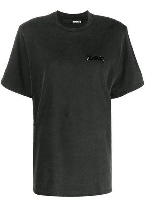 ROTATE BIRGER CHRISTENSEN sequin-embellished logo T-shirt - Grey