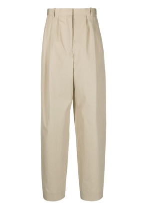 The Row Bufus wide-leg tailored trousers - Neutrals