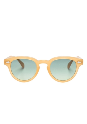 Moscot Maydela wraparound-frame sunglasses - Neutrals