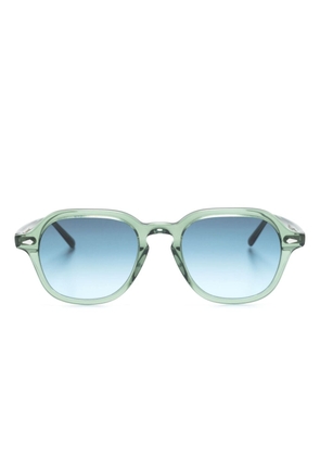 Moscot Yenem square-frame sunglasses - Green