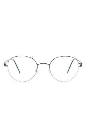 Lindberg Bo round-frame glasses - Black