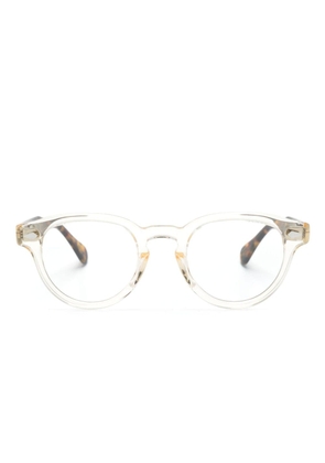 Moscot Maydela round-frame glasses - Yellow