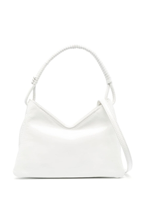STAUD Valerie leather shoulder bag - White