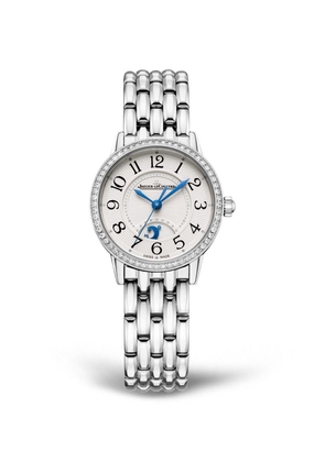 Jaeger-Lecoultre Small Stainless Steel And Diamond Rendez-Vous Night & Day Watch 29Mm