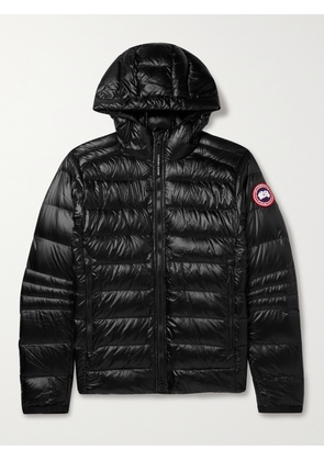 Canada Goose - Crofton Slim-Fit Recycled Nylon-Ripstop Hooded Down Jacket - Men - Black - XS