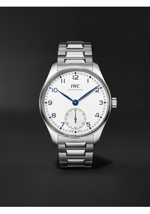IWC Schaffhausen - Portugieser Automatic 40.4mm Stainless Steel Watch, Ref. No. IW358312 - Men - Silver