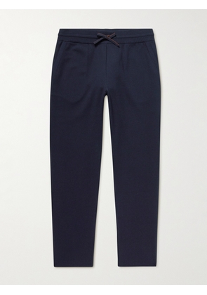 Loro Piana - Tapered Cotton-Blend Jersey Sweatpants - Men - Blue - XS