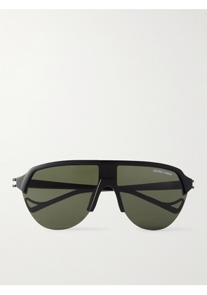 DISTRICT VISION - Nagata Speed Blade Nylon and Titanium Polarised Sunglasses - Men - Black