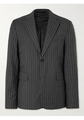 mfpen - Pinstriped Wool Suit Jacket - Men - Gray - S