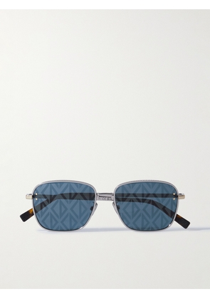 Dior Eyewear - CD Diamond S4U D-Frame Silver-Tone and Acetate Sunglasses - Men - Silver