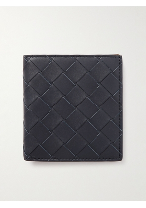 Bottega Veneta - Intrecciato Leather Billfold Wallet - Men - Blue