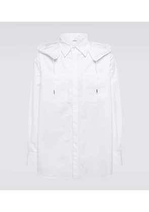 Valentino Hooded cotton shirt