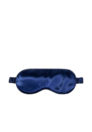 slip Pure Silk Sleep Mask in Navy - Navy. Size all.