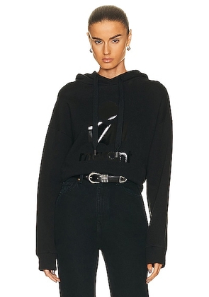 Isabel Marant Etoile Marly Hoodie Sweatshirt in Black - Black. Size 38 (also in 40, 42).