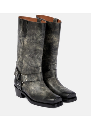 Paris Texas Roxy 40mm leather boots