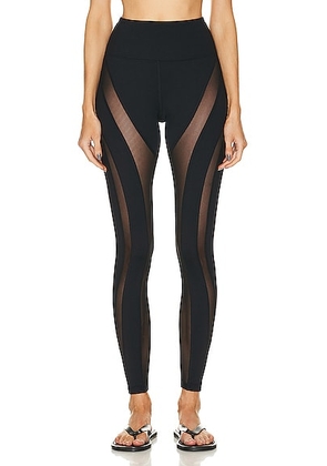 YEAR OF OURS The Amanda Legging in Black - Black. Size S (also in XS).