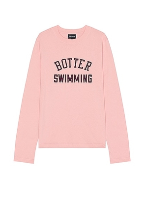 BOTTER Swimming T-shirt in Pink - Pink. Size L (also in M, S).