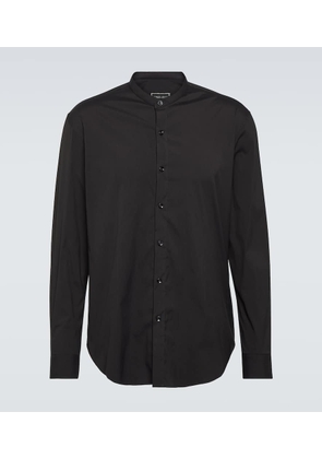 Giorgio Armani Icon cotton-blend poplin shirt