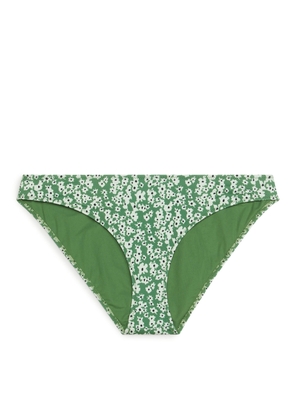 Low Waist Bikini Briefs - Green