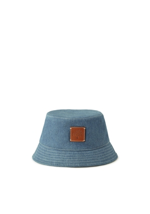 Mulberry Denim Bucket Hat - Denim Blue - Size M-L